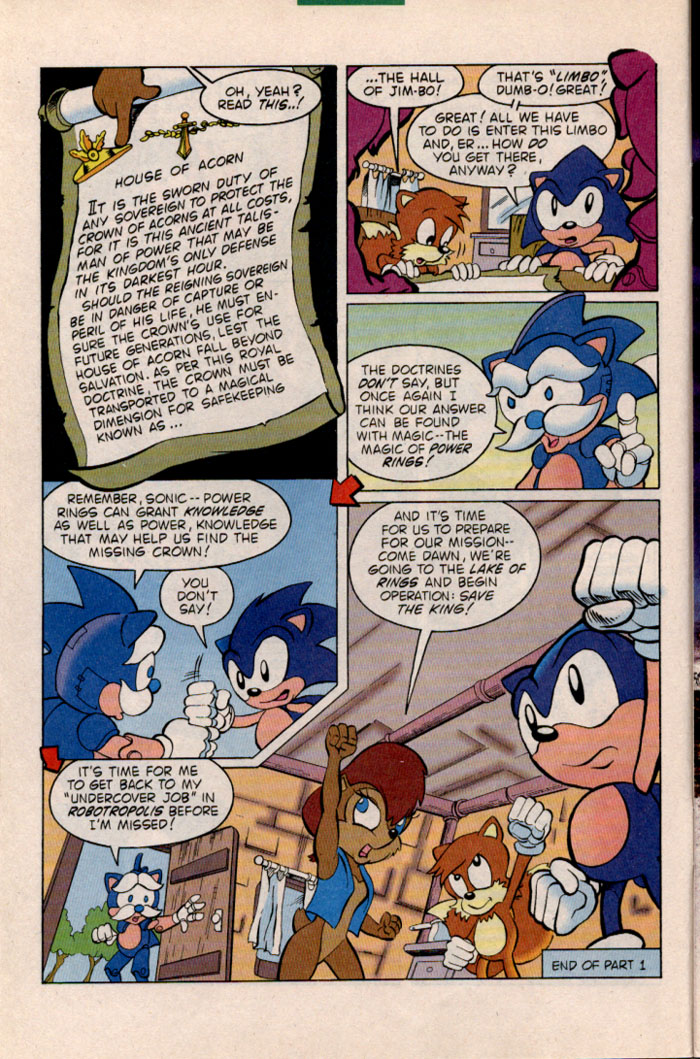 Sonic - Archie Adventure Series January 1997 Page 6